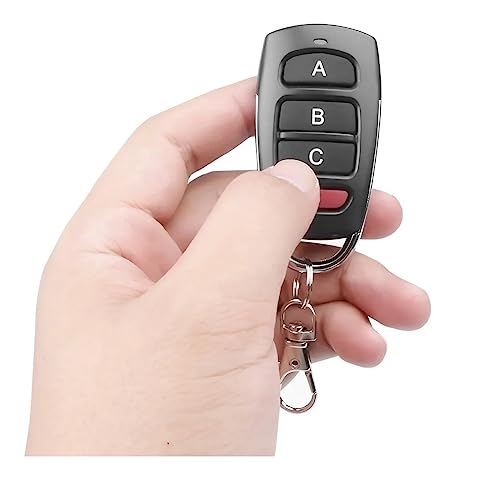 Mini Controle Portão Eletrônico Duplicador Universal Clone 433mhz Remoto Garagem Casa