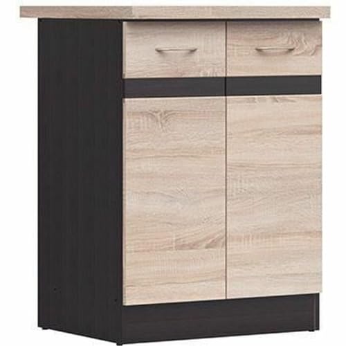 BigBuy Home Meuble d'appoint Chene Sonoma 60 cm
