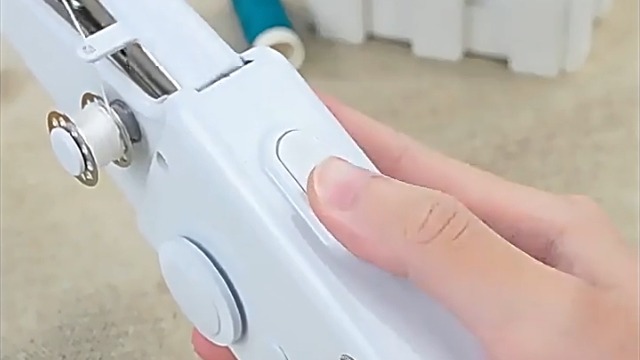 Macchina Da Cucire Manuale Piccola - Elettrica, Doppio Filo - Per Casa, Viaggi E Bricolage - Foto 14