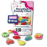 Sweet Swedish Candy Mix Sweet Gummy Candy Bubs - Chewy and Foamy - Hand Packed in Sweden - Swedish Candy Chef...