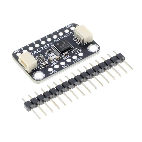 Conversor DAC7578 I2C de 12 bits con salida analógica de alta precisión para sistemas