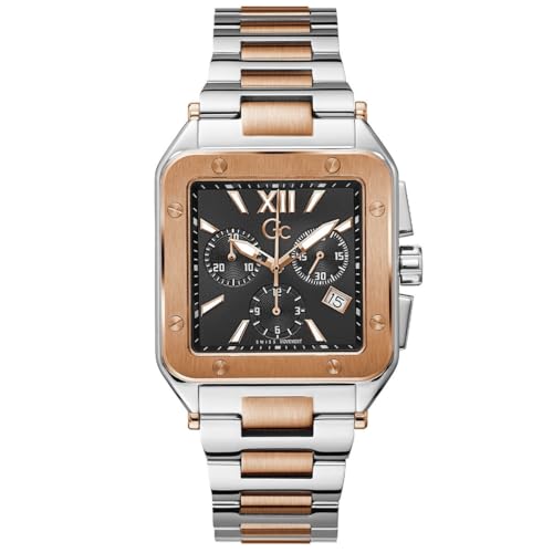 Image of Gc Z08001G2MF Mens Couture Square Watch