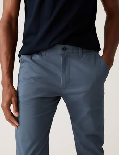 Image of Marks & Spencer Men's Mid Rise Skinny Pants