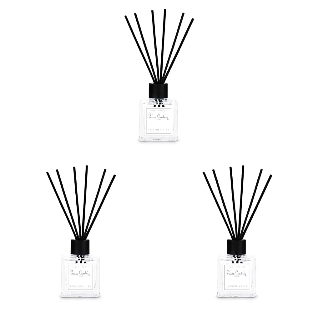 Pierre Cardin Home Fragrance Diffuser Oda Kokusu Jasmine & Lily 100 ml (3 paketi)