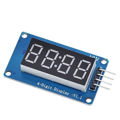 Seazoon 2Pcs 4 Bits Digital Tube Led Display Module Board W/Clock Display Tm1637 For Arduino Oc65 #TOP4