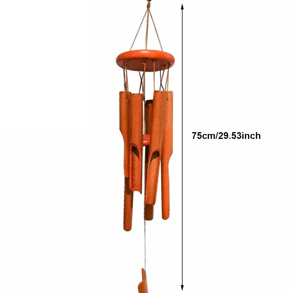 Amazon.com: SagaSave Bamboo Wind Chimes Hanger Wind Chime Tubes