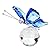 generic Crystal Butterfly Figurines, Cute Butterflies Collectibles with Crystal Ball Base Glass Animal Figurines for Home Wedding Decoration(Blue), AMXE10FSN4US