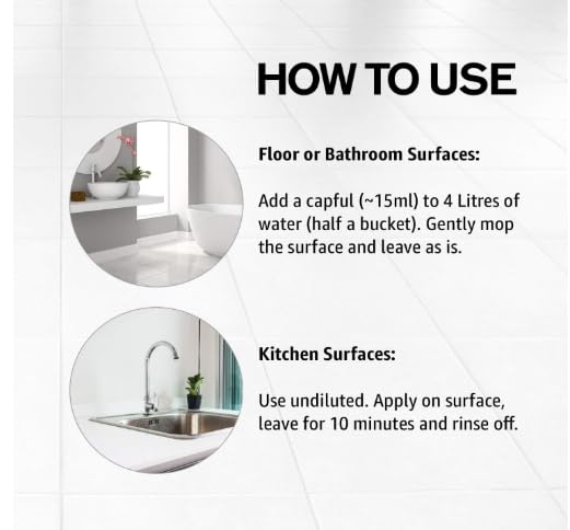 Image of Toilox 6-in-1 Cleaning Combo | Bathroom, Toilet, Dish, Floor, Glass Cleaner & Hand Wash | Total Home & Personal Hygiene Kit | Multi-Purpose Cleaning Solution