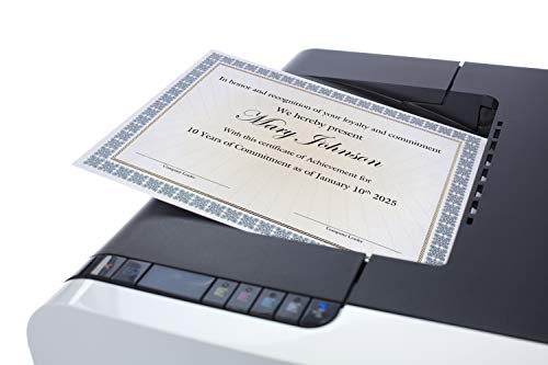 Great Papers! Westminster Blue Certificate With Seals, 25/25 Count, 8.5"X11" (2015076) #TOP4