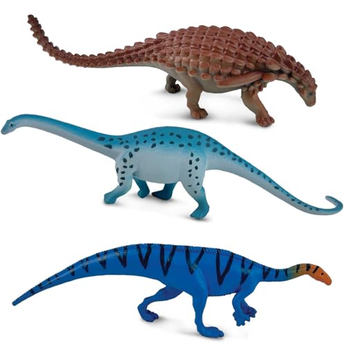 Safari Ltd. Herbivorous Dinosaurs TOOB &ndash; 11 Plant-Eating Dinosaur Figurines &ndash; Educational Toy Set for Boys, Girls, and Kids 3+