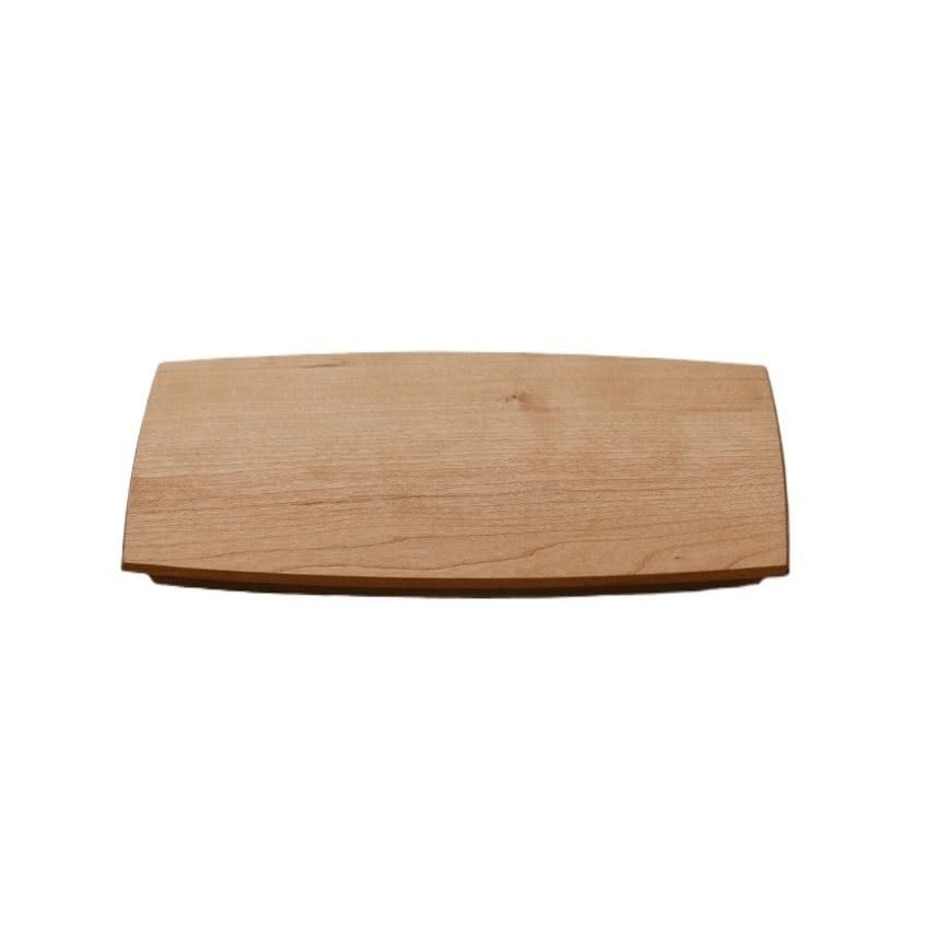 Bandeja Bandeja plegable de madera maciza, Bandeja de postres de café de madera de cerezo, plato plano, bandeja de madera hecha a mano, bandeja de servicio de restaurante de té Organizador De Escritor