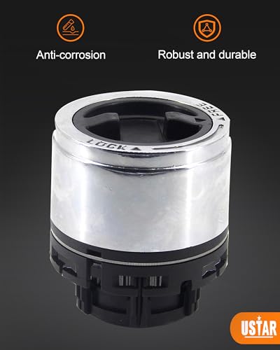 Image of USTAR Manual Locking Hub Fit for Ford Ranger 1998-2003 Ford Explorer 1995-2001 Mazda B-Series Pickup 2001-2008 F87Z-3B396-BA (2Pc)