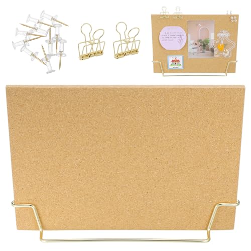 Tableau en liège de qualité supérieure 60X90 CM support bois doré CRAFTHROU