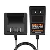 Shentec 24V Lithium Ion Battery Charger Compatible with Greenworks 24V Battery 29842 29852 29322 G-24 24V