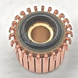 24P Zähne Kupfer Commutator 1PC Haken Typ Elektromotor Komponente für Elektrowerkzeuge und Haushaltsgeräte Hochgeschwindigkeitsdrehung +