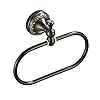 Aothpher Brass Towel Ring Oval Contemporary Bathroom Hand Towel Holder Wall MountedOil Rubbed Bronze Finish