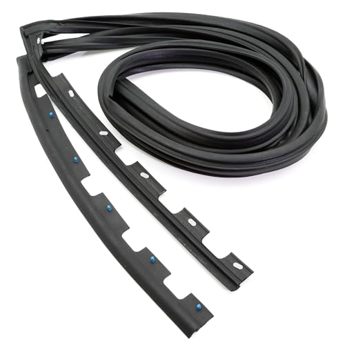 Front Door Weatherstrip Seal Fit for Honda Civic EK9 EK4 EJ7 1996-2000 2pcs