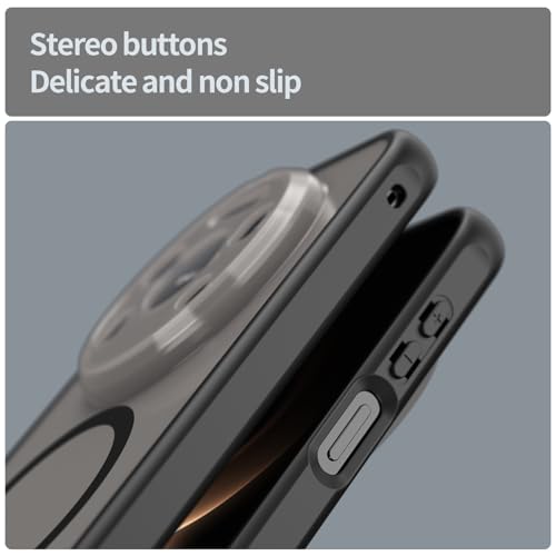 Image of Compatible with Huawei Mate 80 Pro Max Case Cover,Compatible with MagSafe,Anti-Fall,Compatible with Huawei Mate 80 Pro Max 5G SGT-AL10 Cell Protective Phone Case Black