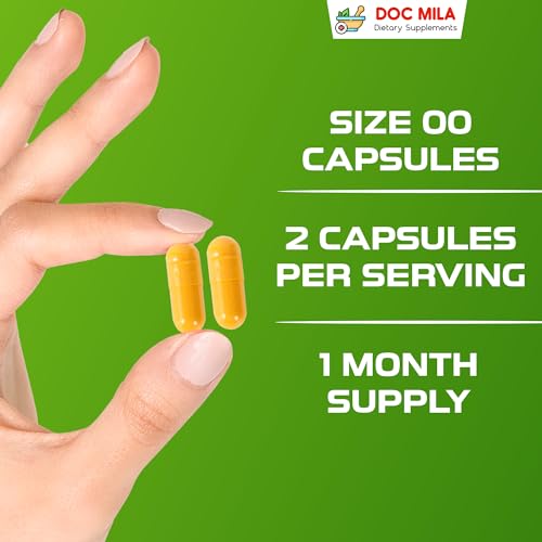 Doc Mila Vitamin B2 Riboflavin 400mg Capsules