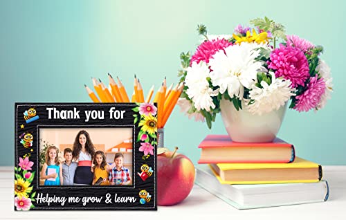 Image of FLYAB Teacher Appreciation Gifts for Women Men - Teacher Picture Frame End of Year Present for Graduation Retirement Appreciation Day Graduation Gifts from Student