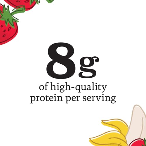 siggi’s Kids Lowfat Yogurt Pouches, Strawberry Banana, 3.5 oz. Each, 4 Ct – 2% Milkfat - Image 4