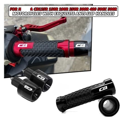 Tapa manillar de motocicleta y tapones extremos con acabado de alta resistencia para CB 6