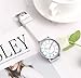 Bisley Women's Rainbow Watch White Silicone Strap Waterproof Fashion Analog Quartz Watches