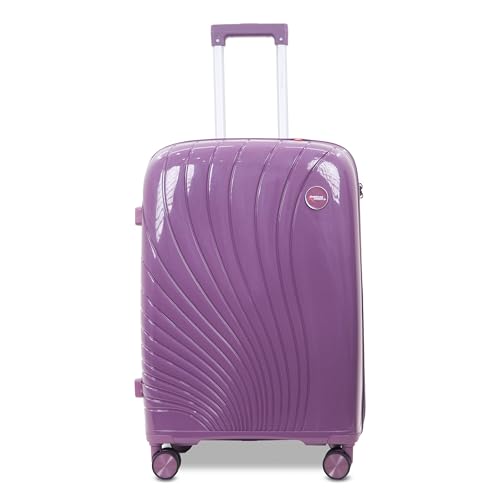Image of AMERICAN TRAVELLER New York Trolley Bag | 360 Disc Spinner Wheels | Durable Hard Shell , TSA Type Lock , Spinner Trolley Luggage, 360 Disc Spinner Wheels