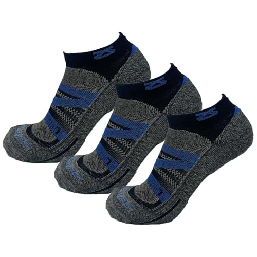 Image of Zensah Wool Running Socks - Soft Cushioned Merino Wool, Moisture Wicking, Anti-Blister - Athletic Socks, Trail Socks