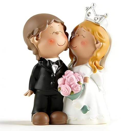 Figura Decorativa de Pareja de Novios JynxtoyZeal Boda Decoración del Pastel Resina Figuras de Pareja de Novios Decoración para Tarta de Boda Figuras de San Valentín | Ya disponible en tu tienda friki favorita! En mundofriki.es!