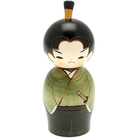 Usaburo Japanische Kokeshi-Puppe, Hiro der Junior Samurai Cover