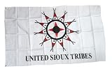 Fahne/Flagge Indianer - United Sioux NEU 90 x 150 cm