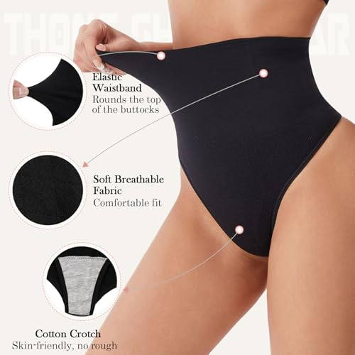 Thong Shapewear for Women Tummy Control Underwear Butt Lifter Panties Seamless Body Shaper3