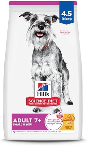Hill's Science Diet Small & Mini, Senior Adult 7+, Small & Mini B...