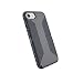 Speck Products Presidio Grip Case for iPhone 8 (Also Fits 7/6S/6), Graphite Grey/Charcoal Grey