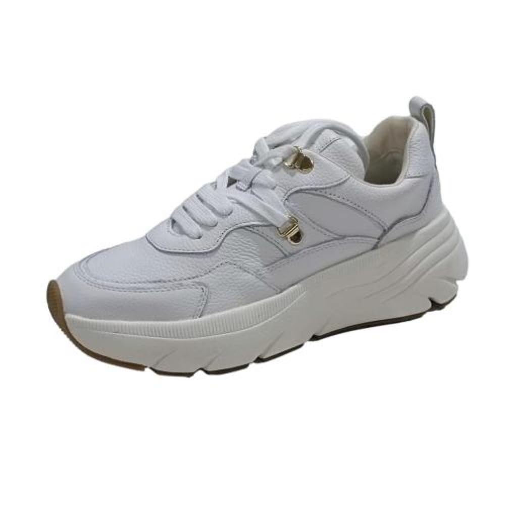 Geox D DIAMANTA E, Sneaker, White,