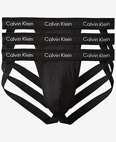 Calvin Klein NB2623-001 Cotton Stretch 3-Pack Jock Strap thumb #3
