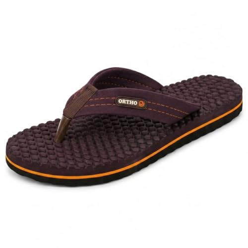 Image of ORTHO JOY House Slipper for Women's Care | Orthopaedic | Diabetic | Acupressure | Comfortable | MCR | Flip Flop Ladies and Girl's Home for Daily Use