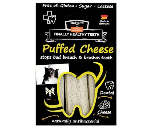 QCHEFS Formaggio soffiato 3er | Snack per cani per cure