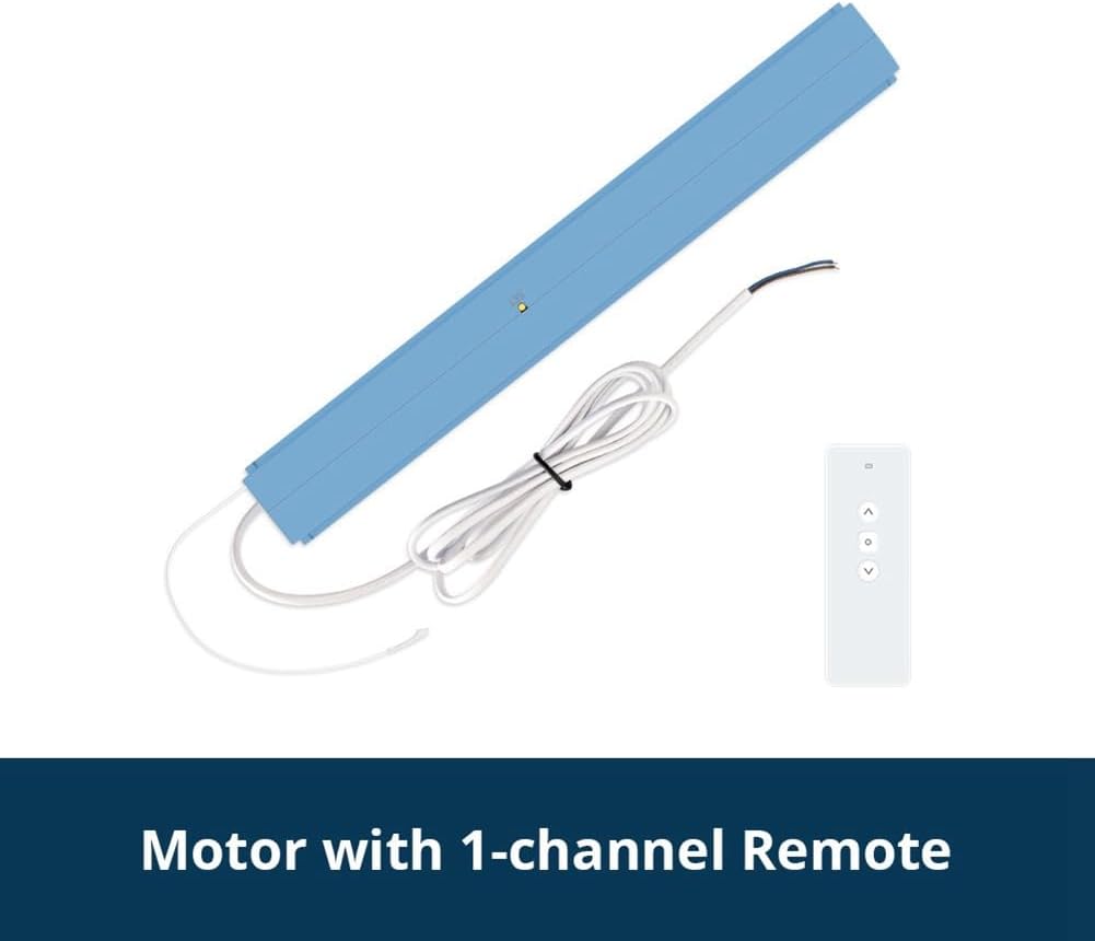 Remingtape Blinds Motor Smart Voice-Controllable Roller Shade Blinds Motor with 1-Way Remote Control for Roman, Honeycomb Tuya Zigbee 4 415jmZQIg3L. AC SL1001