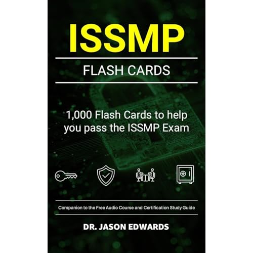 ISSMP Flash Cards Audiolibro Por Jason Edwards arte de portada