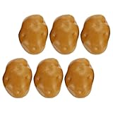 Accessoires en forme de pomme de terre – maquette réaliste de pomme de terre pour vitrine de magasin ou simple décoration de maison ou de cuisine, ornements en forme de pomme de terre