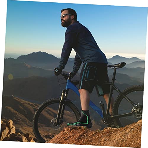 Funda para zapatos de ciclismo de invierno, impermeable y térmica, con tiras reflectantes, unisex miniatura 5