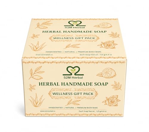 Image of Soap Pack, With 8 Unique, 1000g (125g - Pack of 8), with Skin Conditioners For Moisturized Skin, Soap for Women & Men, For All Skin Types