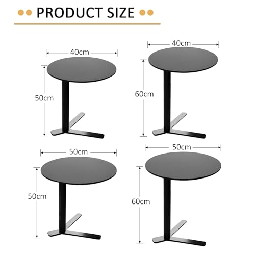 Mesa de centro en forma de C para desayunos en el sofá 2