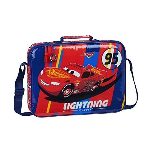 safta 612011385 Cartera extraescolares Cars, Multicolor