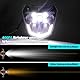 DREAMIZER Dirt Bike Scheinwerfer, DOT E24 Universal Motorrad LED Scheinwerfer Universal für Motorrad Dirt Bike Pit Bike Motocross Enduro Supermoto EXC XCW 250 350 450 500 2014-2023 SMC R 690 ATV