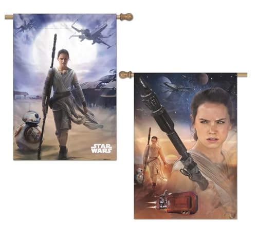 Drapeau Vertical Star Wars tissu haute qualité 71 x 101 cm