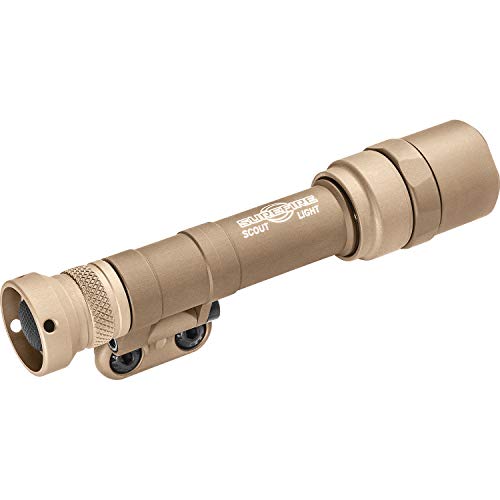 Image of SureFire Weaponlight LED - M640U-TN-PRO 1,000 Lumens 11,300 Candela - Tan | M640U-TN-PRO Scout Light Pro Hybrid Beam LED w / Click Tailcap Switch - Mil-Spec Hard Anodized IPX7 - Tan