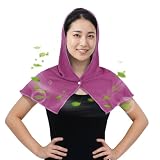冷感タオル クールタオル 冷却タオル ひんやりタオル スポーツタオル アウトドア 日よけ クールケープ ポンチョ 速乾タオル 超吸水 抗菌 防臭 夏用 コンパクト 折りたたみ 男女兼用 8カラー 2サイズ選択可能 (ローズレッド, 30*62cm)